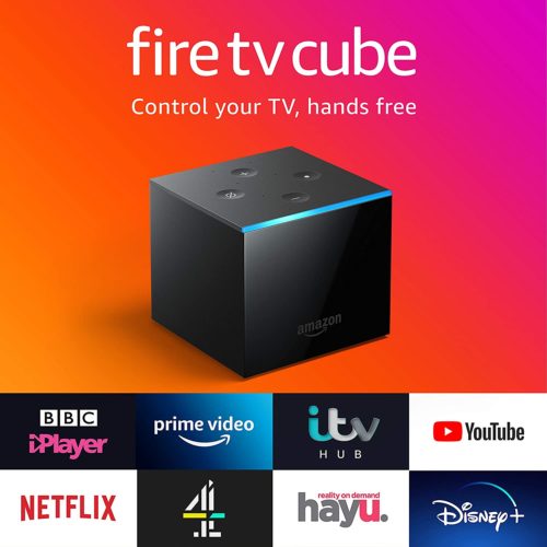 Amazon Fire TV Cube | Hands free with Alexa, 4K Ultra HD streaming media player